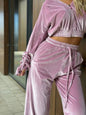 Women's Long Sleeve Hooded Trousers Fashion Casual Suits