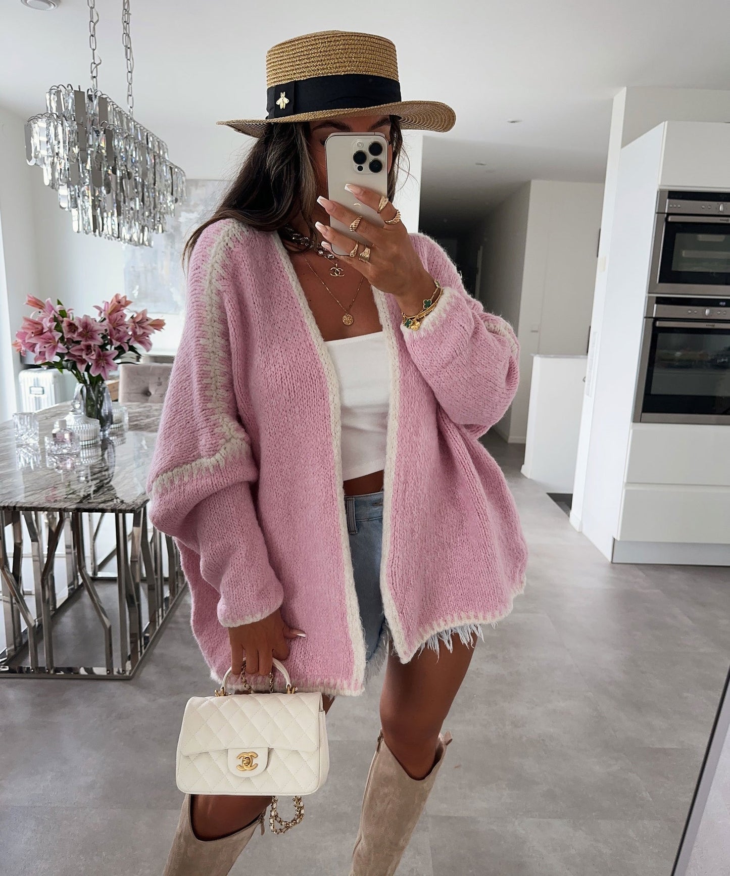 Women's Outer Wear Knitted Loose College Style Cardigans