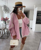 Women's Outer Wear Knitted Loose College Style Cardigans