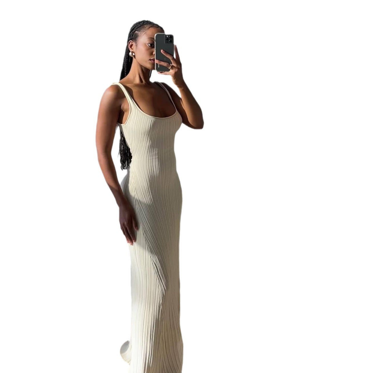Women's Beach Vacation Sexy Dress Knitted Sunken Dresses