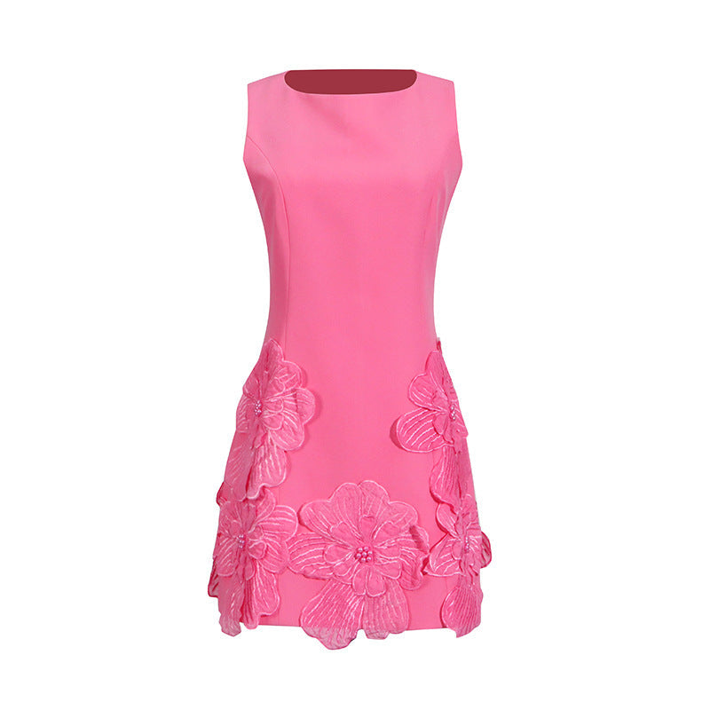 Style Date Summer Round Neck Sleeveless Dresses
