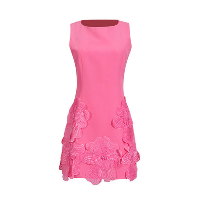 Style Date Summer Round Neck Sleeveless Dresses