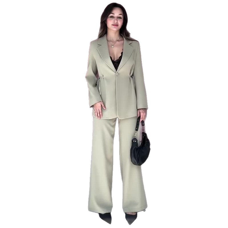 Women's Autumn Temperament Commute High-grade Two-piece Set Suits