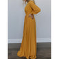 Women's Autumn Dress Long Elegant Multicolor Dresses