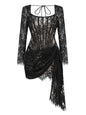 Long Sleeve Sexy Lace Fishbone Waist Skirts