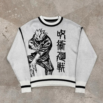Women's & Men's & Street Gothic Autumn Pullover Knitwear