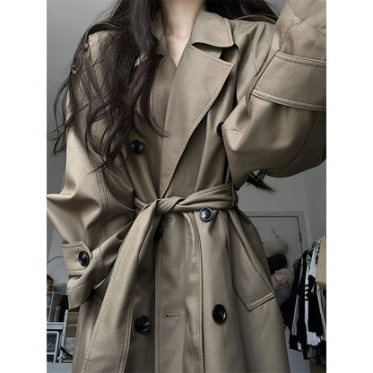Trench Autumn Korean Style Sense Of Coats