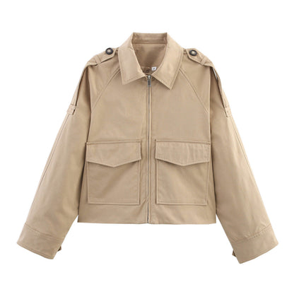 Women's Elegant Slouchy Fashion Casual Trench Coats