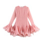 Women's Laminated Ruffles Tulle Tutu Dress Fairy Dresses