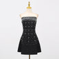 Women's Bright Black Charming Light Luxury High-grade Dress Dresses