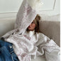 Women's High Sense Outerwear Hollow Hem Pullover Sweaters