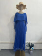Women's Shawl Sleeve Dress Comfort Casual Swing Dresses