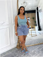 Women's Thickened Cotton Washed Sexy Casual Two-piece Suits