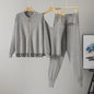 Women's Knitted Skinny Fashionable Stylish Three-piece Tide Suits