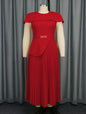 Temperament Cloak Sleeve Dress Banquet Flab Dresses