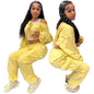 Women's Solid Color Casual Zipper Personality Side Suits