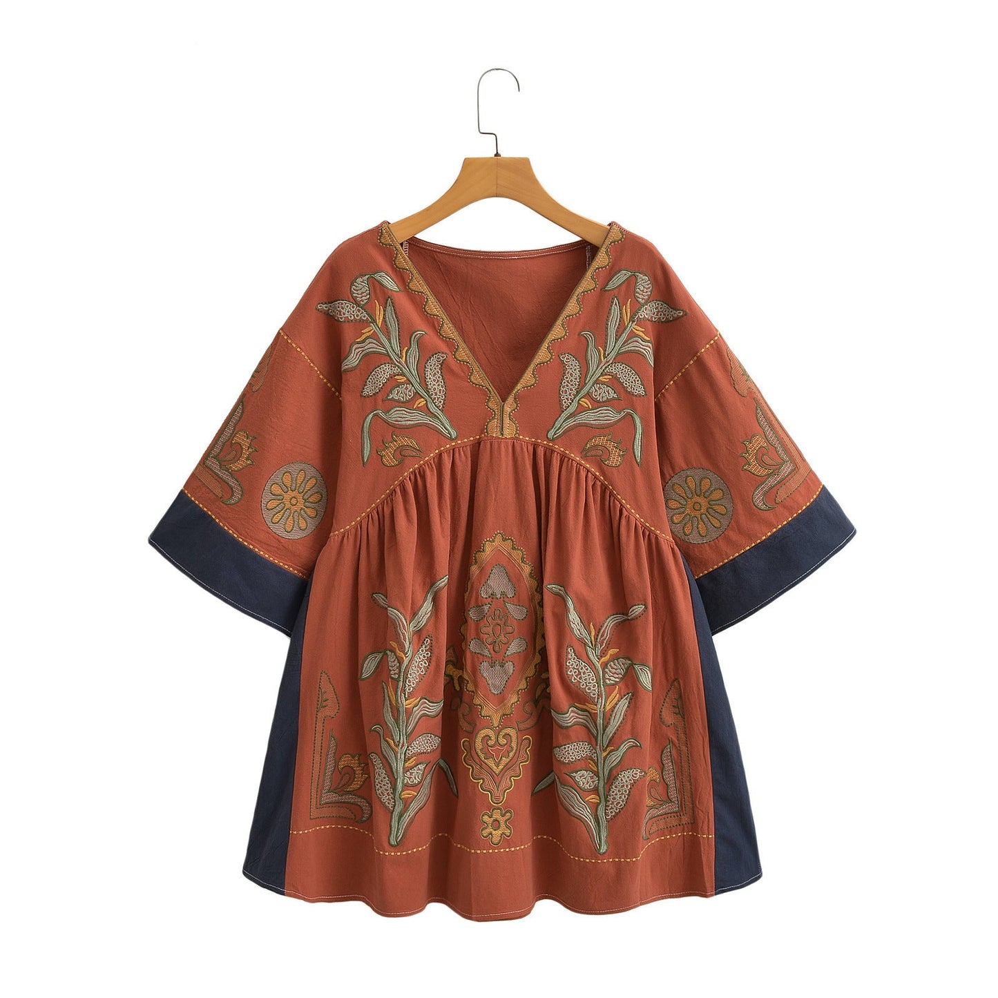 Women's Creative Classy Loose Embroidery Dress Dresses