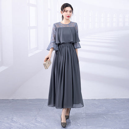 Gown Long Korean Style Banquet Dress Wedding Dresses