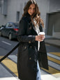 Women's Double Breasted Dust Classic British Style Jackets