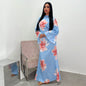 Pure Beautiful Printed Dress Waist Ankle Dresses