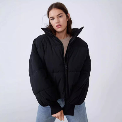 Women's Urban Casual Loose Cotton Padded Coats