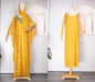 Women's Loose Batwing Sleeve Dress Robe Three-piece Dresses
