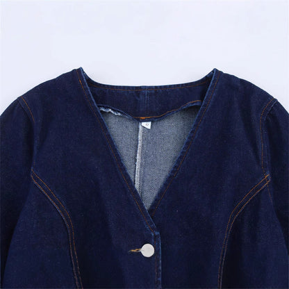 Women's Spring Casual Denim Simple Elegant Dress Dresses