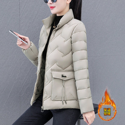 Women's Wadded Fashionable Stylish Small Thick Warm Coats