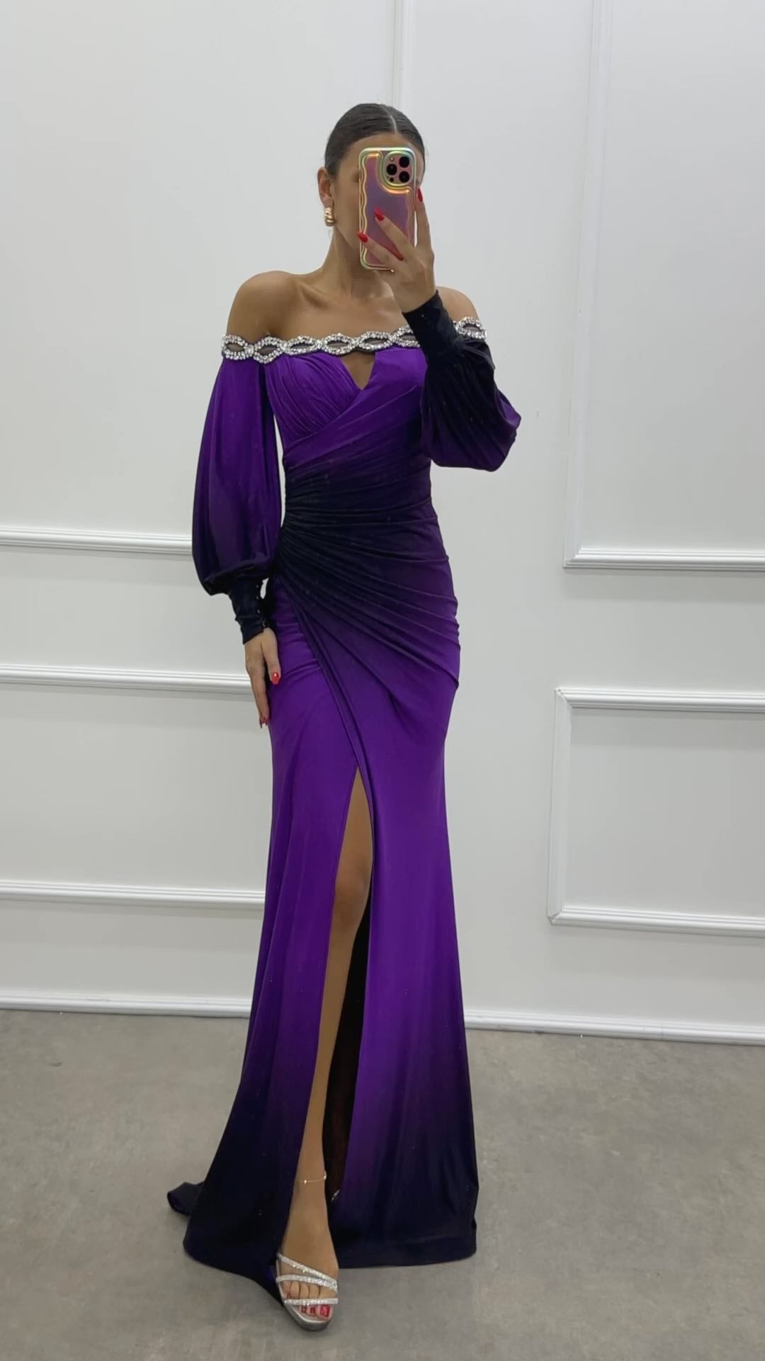 Party Sling Positioning Split Dress Casual Dresses
