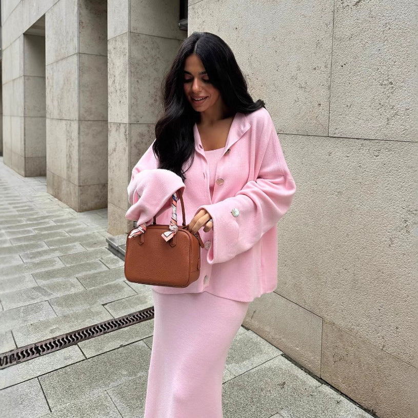 Women's Autumn Sweet Style Loose Slim Fit Suits