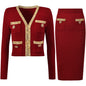 High Quality Fashion Knitted Sequin Bead Coats