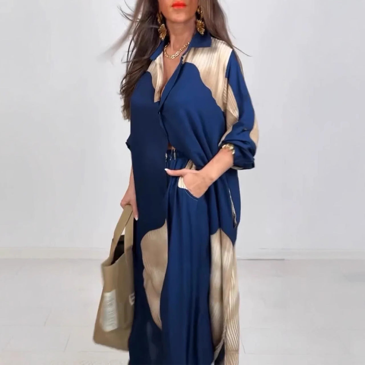Women's Stylish Attractive Printed Commute Leisure Suits