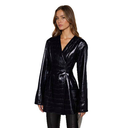 Women's Pure Color Autumn Long Sleeve Fashion Coats