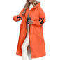 Women's High Quality Long Hoodie Trench For Coats
