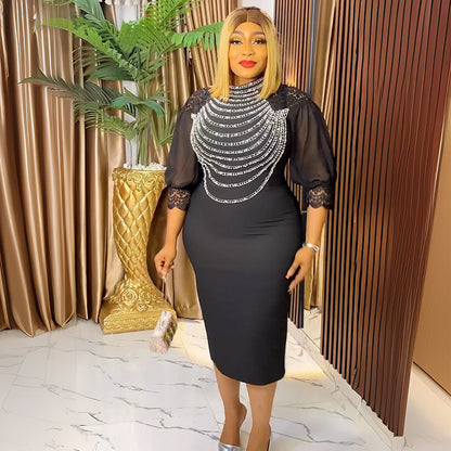 Women's Wear Commuting Elegant Hot Dress African Dresses