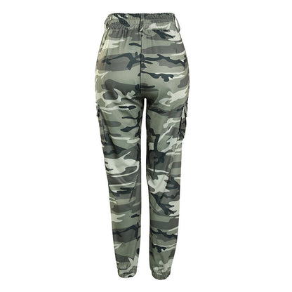 Pretty Camouflage Printed Casual Positioning Printing Dresses