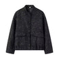 Women's French Style Fashion Loose Slimming Sequined Coats