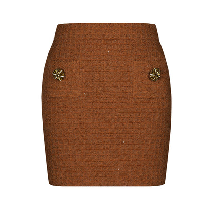 Quality Knitted Classic Style Half-length Outfit Suits