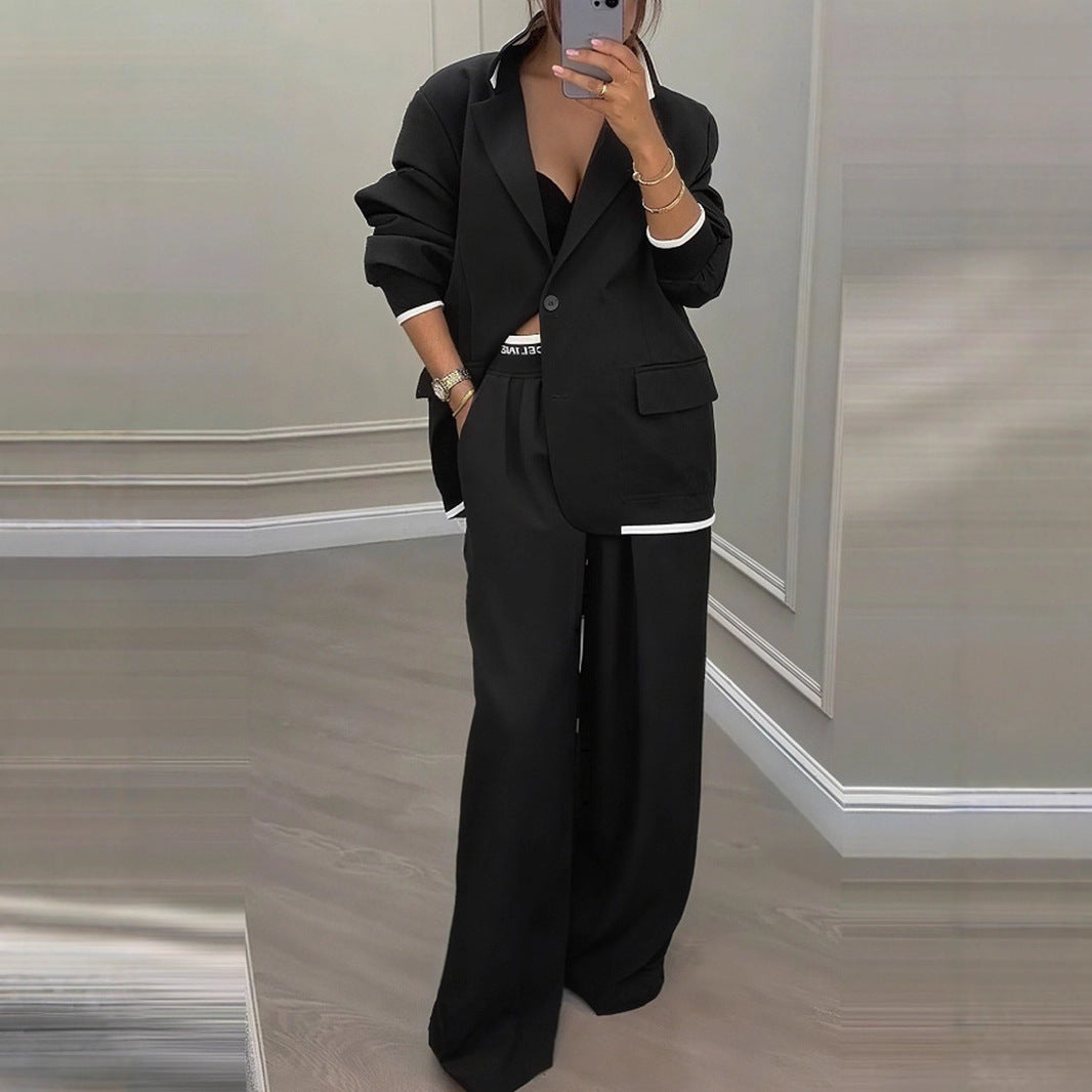 Women's Trendy Temperament Long Sleeve Casual Suits