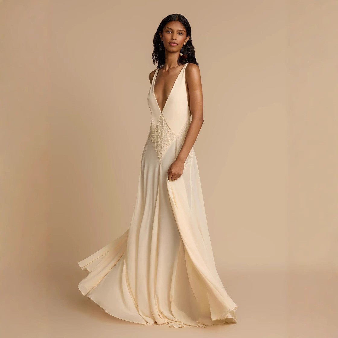 Women's Summer Simplicity Hollow Out Stitching Lace Dresses