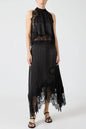 Women's Split Two-piece Round Neck Hollow Out Suits