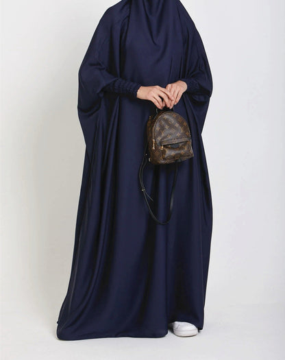 Turkish Solid Color Loose Large Robe Dresses