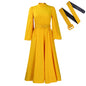 Women's Turtleneck Sleeve Waist Temperament Slimming Large Dresses
