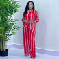 Women's Autumn Fashion Casual Set Shirt Long-sleeved Suits