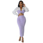 Women's Fashion Autumn Casual Long-sleeved Two-piece Suits