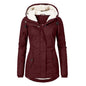 Women's Winter Thickened Cotton Padded Parka Warm Coats