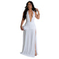 Women's Fashion Wear Sexy Temperament Halter Deep Dresses