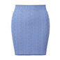 Women's Glamorous Beautiful Fashionable Knitted Three-piece Suits