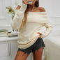 Women's Leisure Commute Solid Color Pullover Long Sweaters