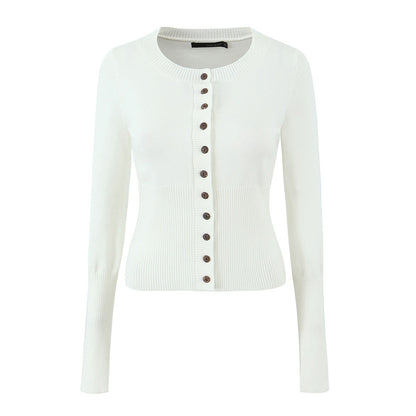 Women's Hot Slim Breasted Knitted High Waist Suits